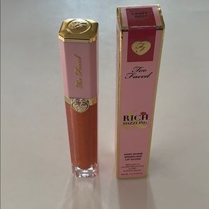 Too Faced Rich & Dazzling Lip Gloss in Crazy Rich